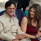 Das Glamour-Paar jettete um die Welt, war gern gesehen auf Partys und Events