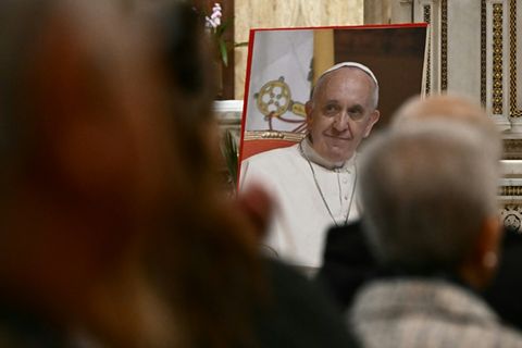 Porträt des Papstes