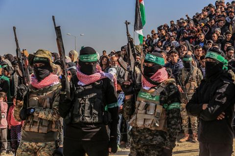 Kämpfer der Hamas im Gazastreifen