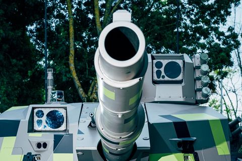 Kampfpanzer Panther von Rüstungsunternehmen Rheinmetall