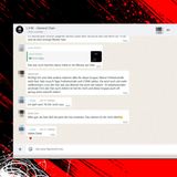 Chatverlauf zwischen Teilnehmern