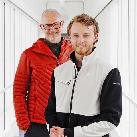 Peter Schöffel und sein Sohn Jakob