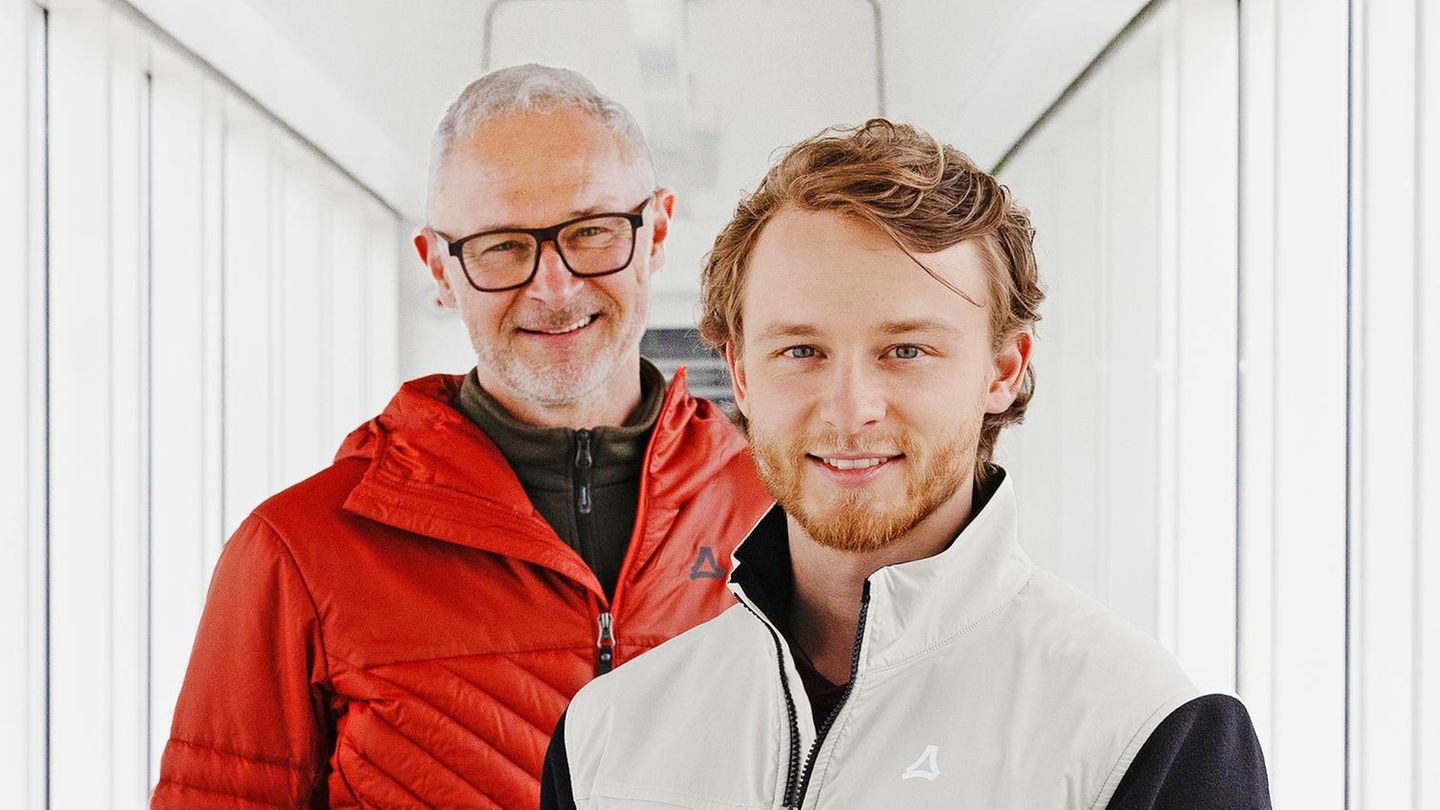 Peter Schöffel und sein Sohn Jakob