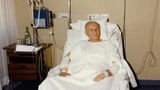 Papst Johannes Paul II im Krankenhaus