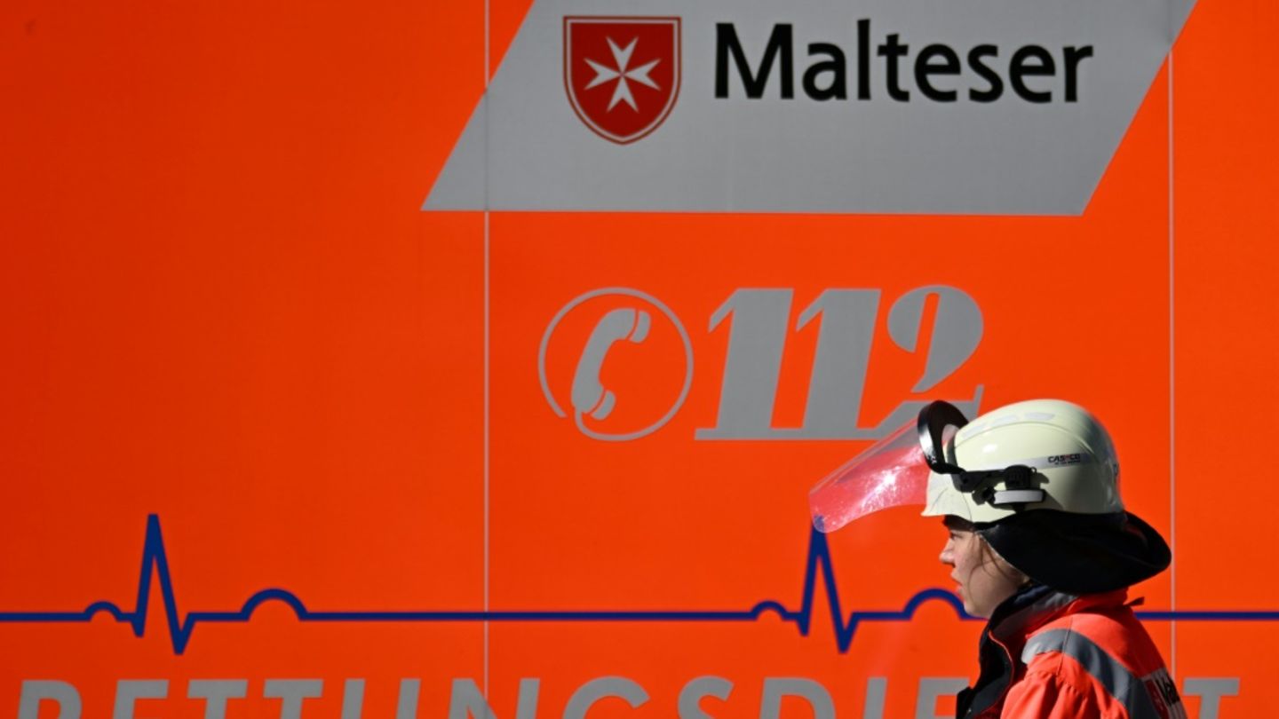 Rettungsübung in Frankfurt am Main