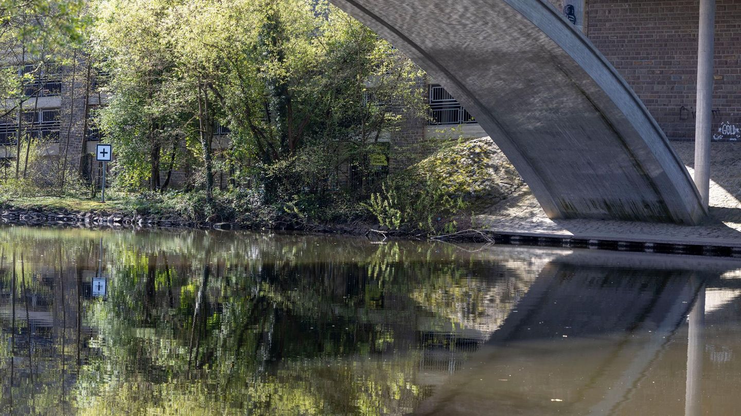 Pawlos wurde am Ostersonntag aus der Lahn geborgen (Bild vom Fluss)