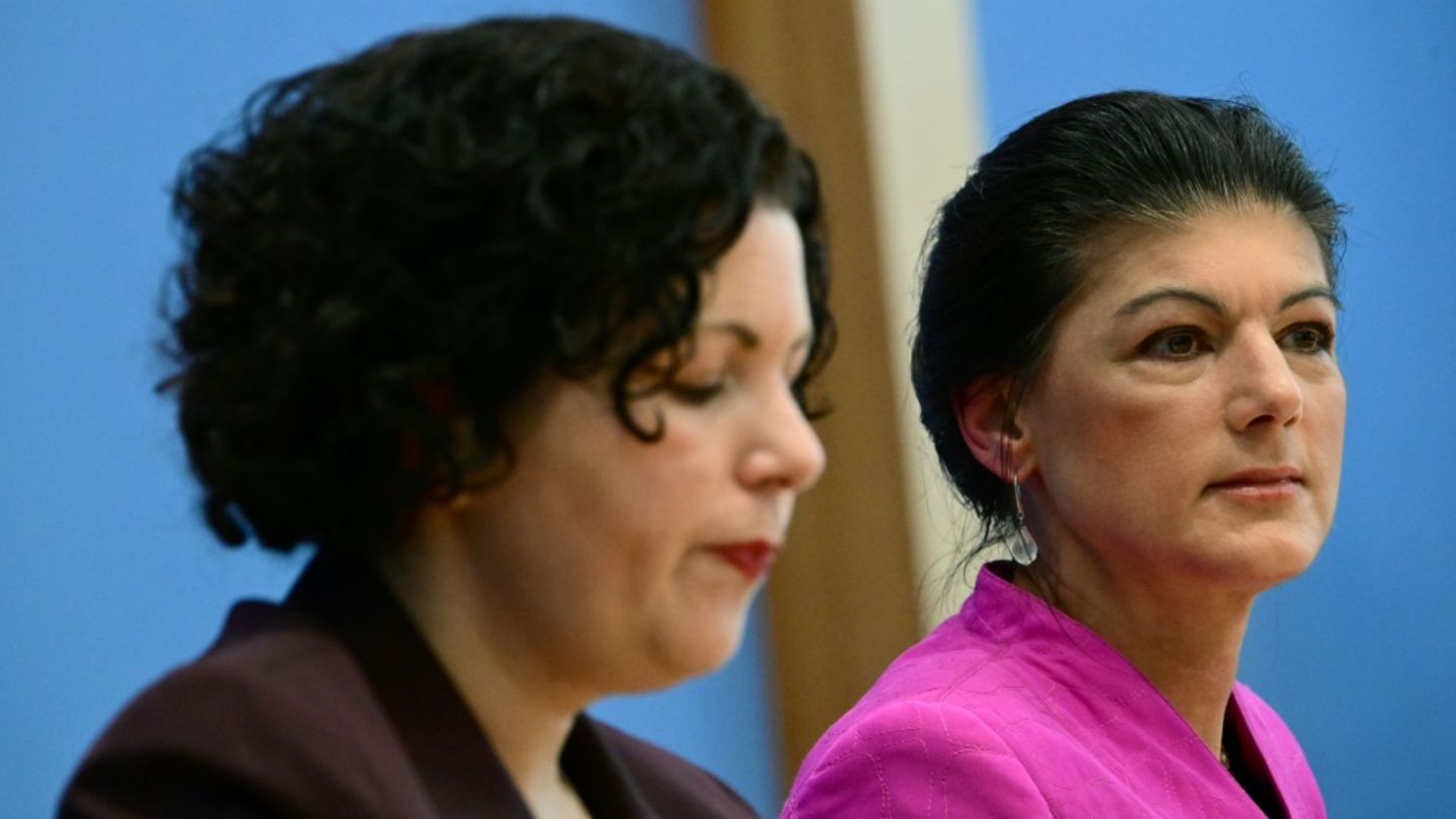 Amira Mohamed Ali und Sahra Wagenknecht