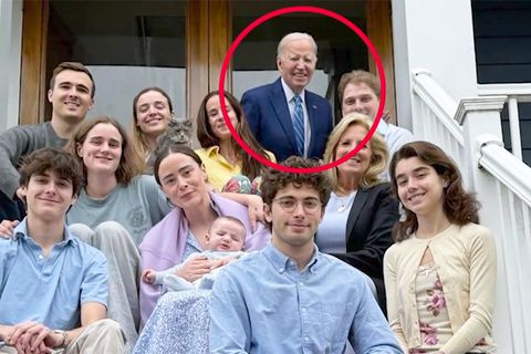 Familienportrait: Biden-Foto gefaked? Was ein Experte sagt