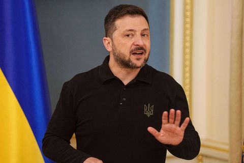 Gebiete an Russland abzutreten, lehnt Ukraines Präsident Wolodymyr Selenskyj ab