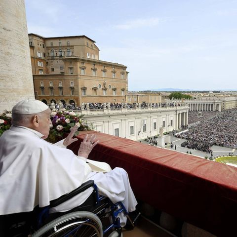 On Easter Sunday the Pope once again expressed the Easter blessing