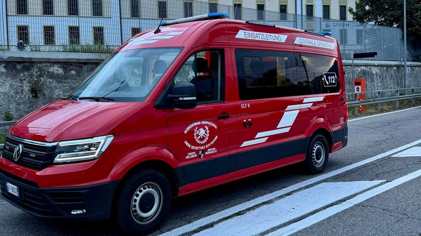Ein Einsatzwagen der italienischen Feuerwehr (Symbolbild)