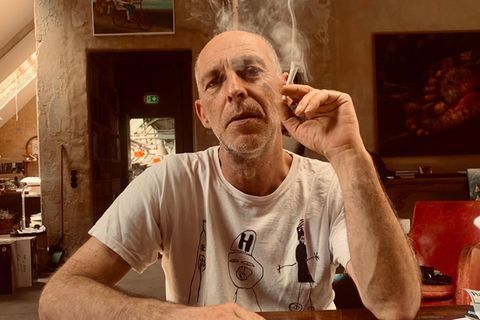 Ralf Schmerberg in der MaHalla Berlin