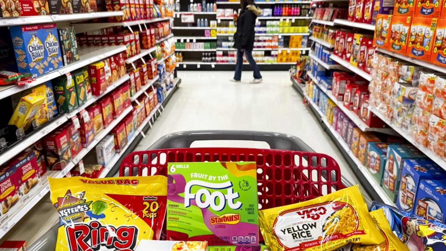 Süßwarenabteilung in einem US-Supermarkt
