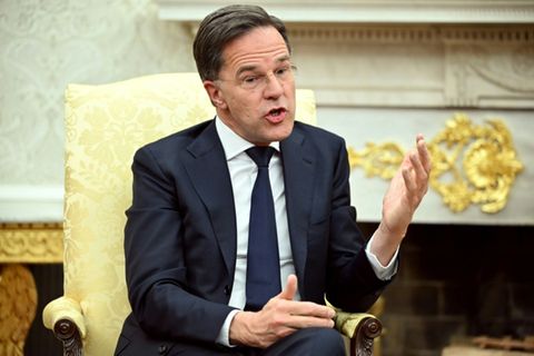 Rutte im März in Washington