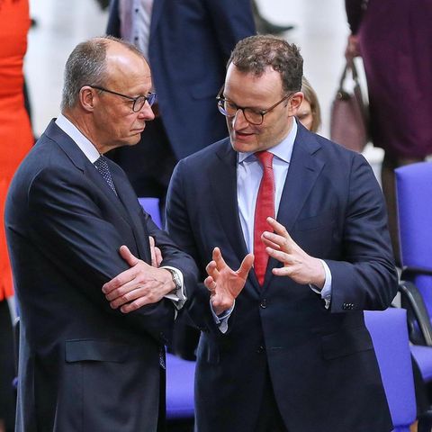 Friedrich Merz und Jens Spahn