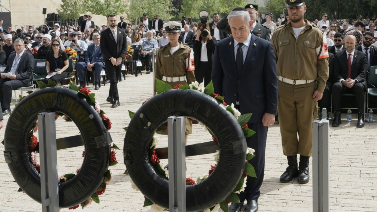 Netanjahu in Yad Vashem