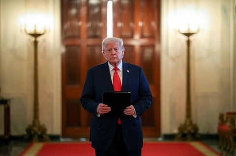 US-Präsident Donald Trump. Sein Friedensplan für die Ukraine sieht unter anderem eine Abtretung der Krim an Russland vor