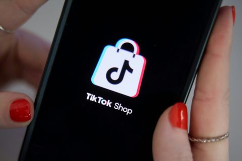 Tiktok Shop auf einem Smartphone
