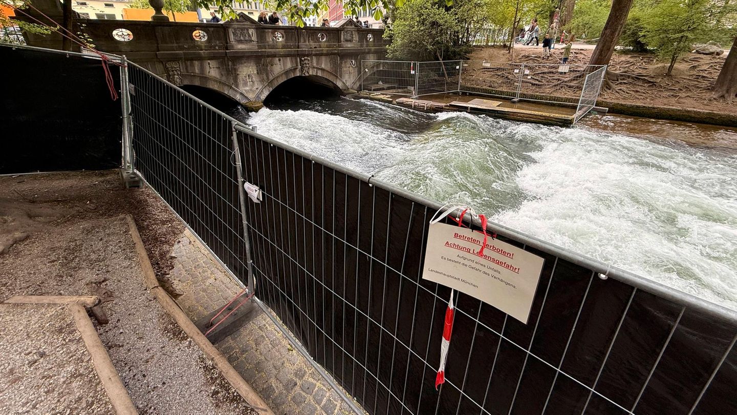 Eisbach in München