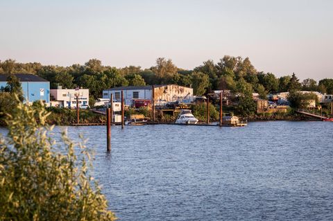 Holzhafen in Hamburg Moorfleet