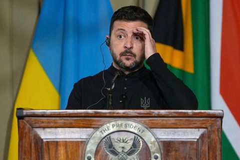 Der ukrainische Präsident Wolodymyr Selenskyj will die Krim unter keinen Umständen aufgeben