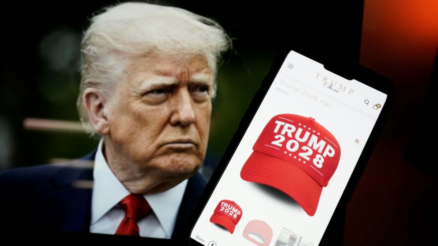"Trump 2028": US-Präsident verkauft "Wahlkampf"-Kappen