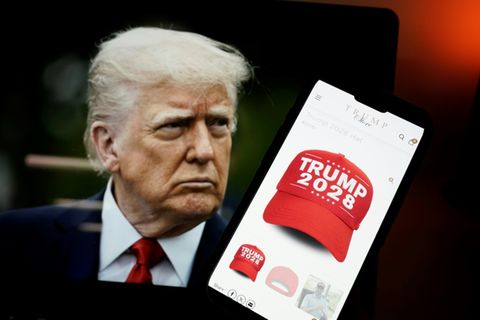 "Trump 2028": US-Präsident verkauft "Wahlkampf"-Kappen