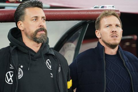 Sandro Wagner (l.) und Julian Nagelsmann