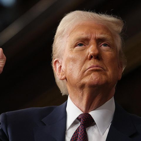 Time: Donald Trump raises the fist