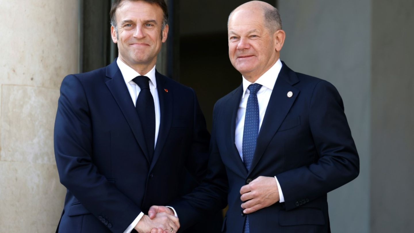 Macron und Scholz Ende März in Paris