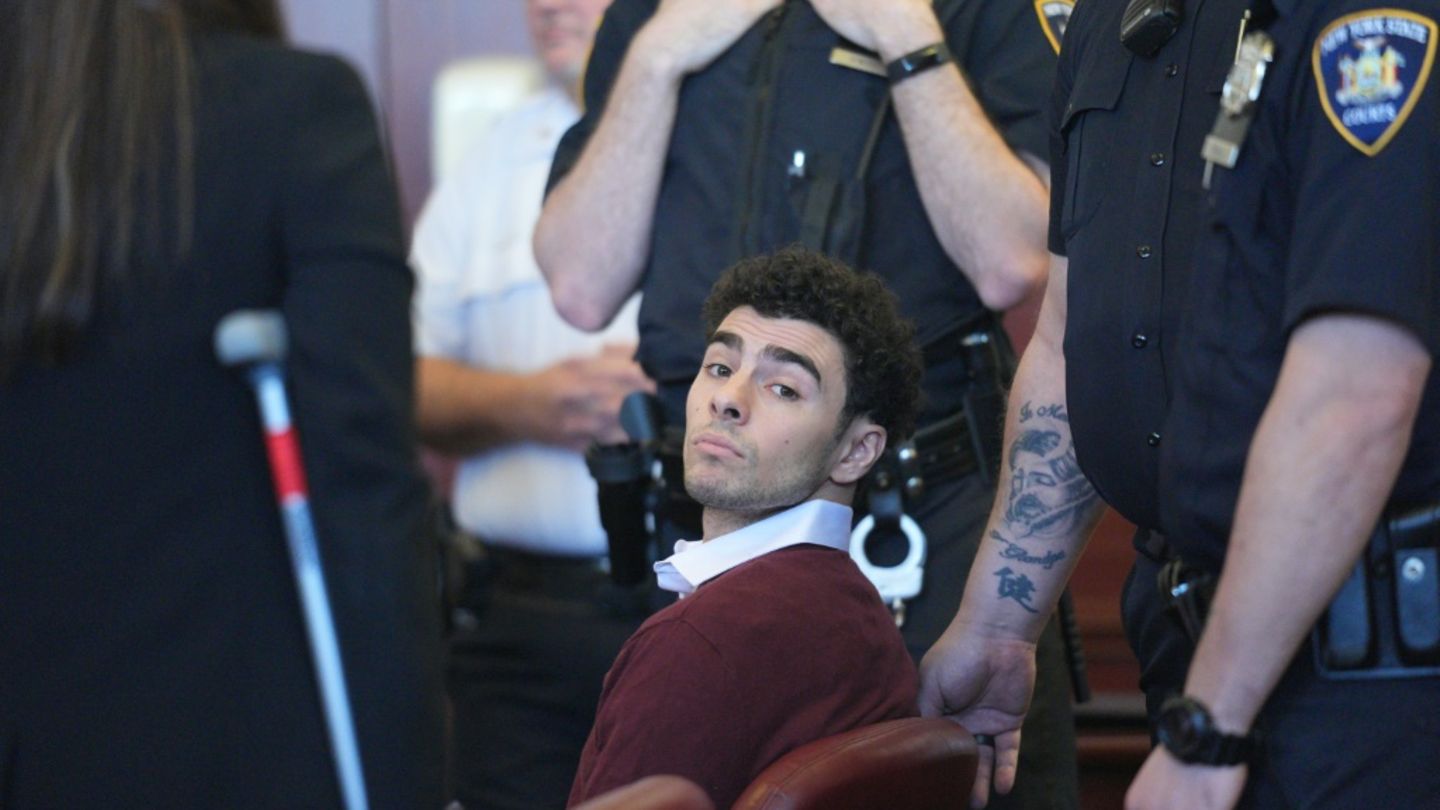 Luigi Mangione im Dezember im Gerichtssaal