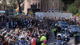 Hunderttausende säumten den Weg des Papstes zu seiner letzten Ruhestätte