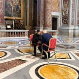 Selenskyjs Kommen war heiß ersehnt worden. Während seines Besuchs in Rom traf er sich mit Donald Trump