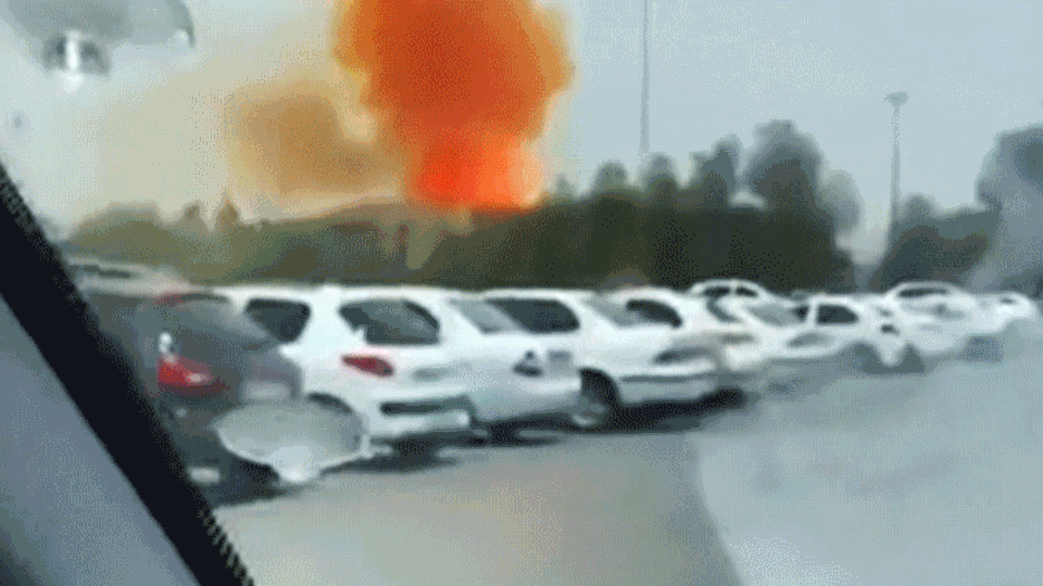 Explosion im Iran Explosion im Iran