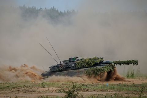 Ein Panzer: Bis auf Malta haben alle EU-Staaten ihre Militärausgaben deutlich erhöht, so Sipri