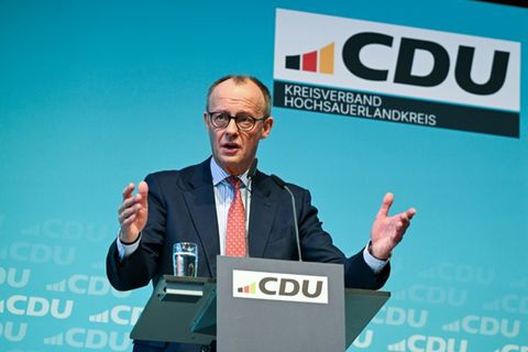 Merz bei einer CDU-Veranstaltung