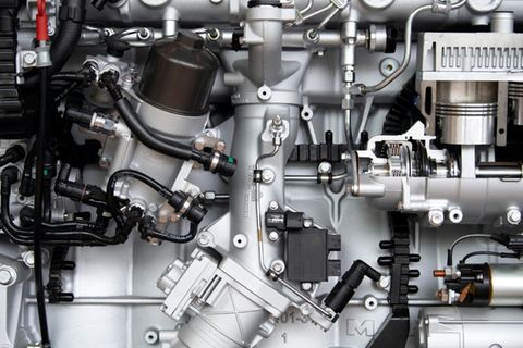 Lkw-Motor von MAN