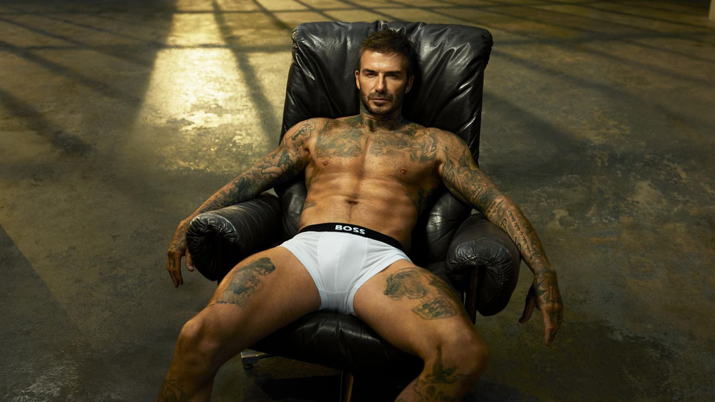 David Beckham wird 50: Ein Glückwunsch in Bildern - und Unterhose