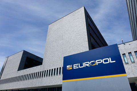 Europol-Zentrale in Den Haag von außen