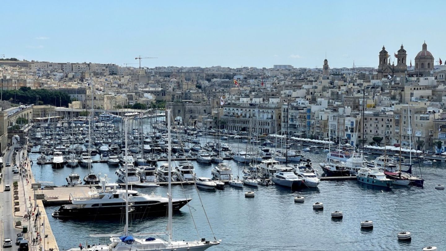 Blick auf Maltas Hauptstadt Valletta