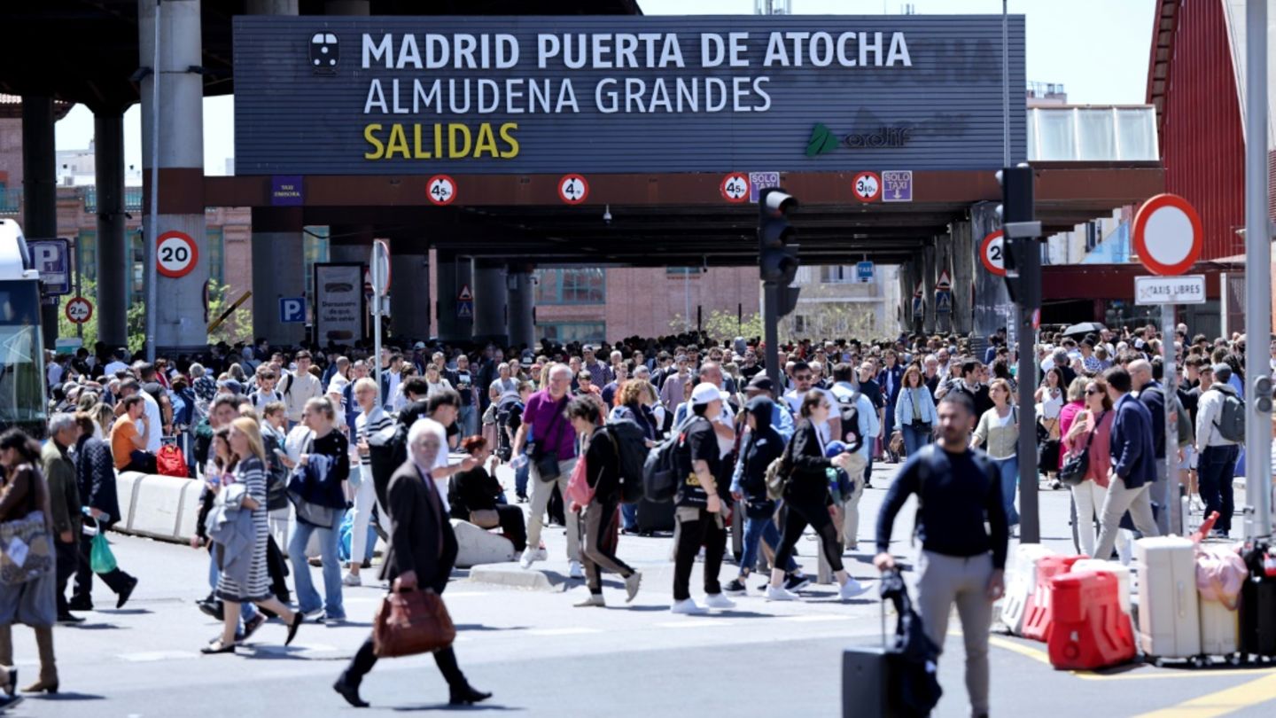 Verkehrschaos in Madrid nach Stromausfall