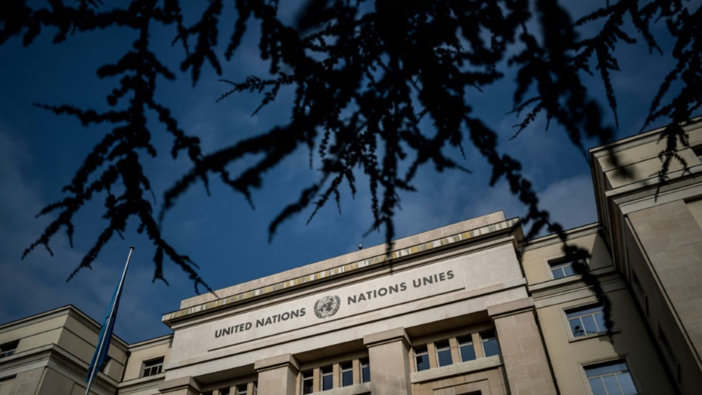 Der Sitz des UNHCHR in Genf