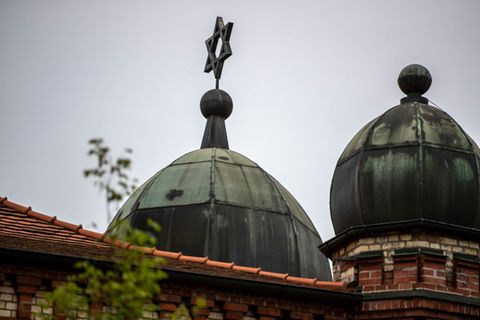 Kuppel der Synagoge von Halle