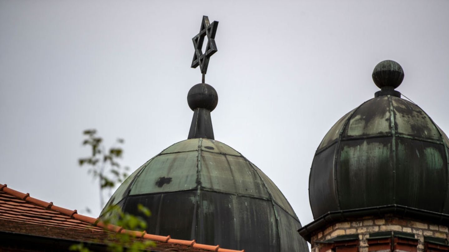 Kuppel der Synagoge von Halle