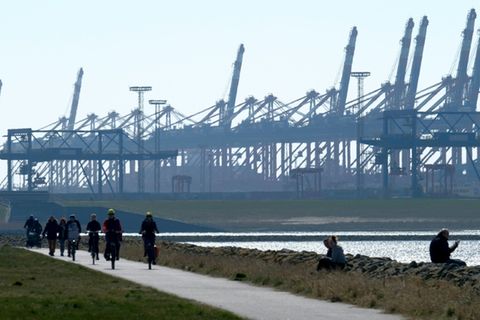 Containerhafen von Bremerhaven