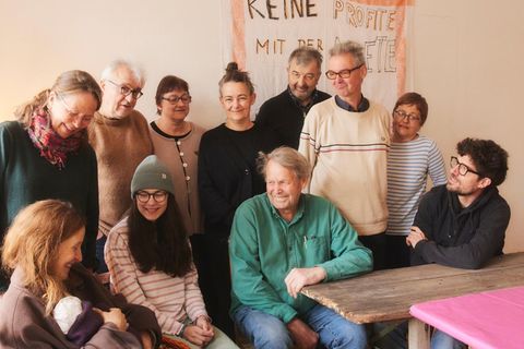 Die Mitglieder des Münchener Wohnprojekts Wörthstrasse