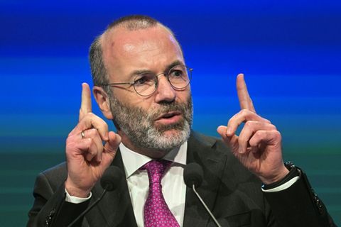 Der Chef der Europäischen Volkspartei (EVP), Manfred Weber (CSU)