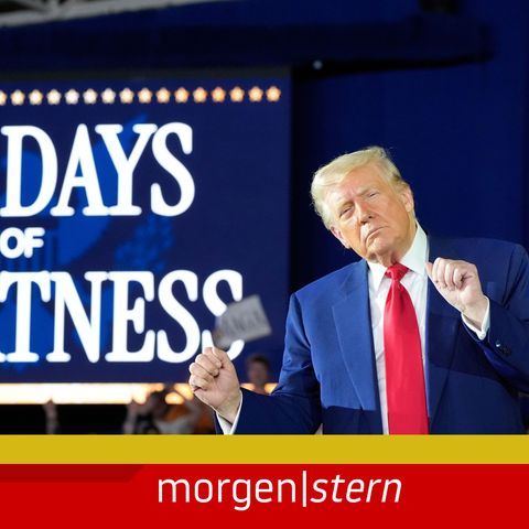 US-Präsident Donald Trump bei einer Wahlkampf-Rally in Michigan
