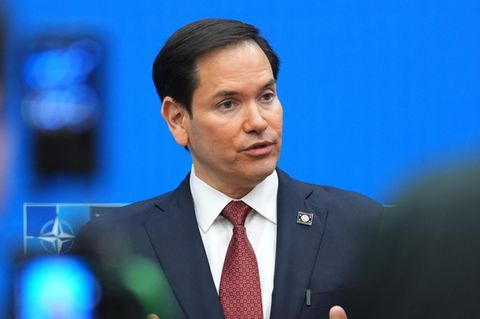 US-Außenminister Marco Rubio im Nato-Hauptquartier in Brüssel