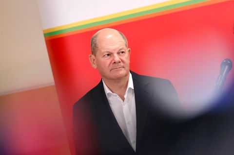 Olaf Scholz warb auch im Wahlkampf für stabile Renten